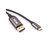 VCOM CU422MC-1.8M Кабель-адаптер USB 3.1 Type-Cm --> DP (m) 4K@60Hz,  1.8m ,  Aluminium Shell, VCOM  <CU422MC-1.8M>