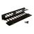 Hyperline CMF-2U-FPL106-MCOV-RAL9005 Кабельный организатор с крышкой,  глубина 106 мм,  19",  2U