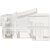 Lanmaster TWT-PL45-8P8C RJ45 UTP 8P8C. Коннектор универсальный. cat.5e. 100 шт.
