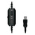 Наушники с микрофоном A4Tech Bloody G570 черный / серый 2м мониторные USB оголовье  (G570 USB /  BLACK + GREY)