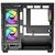 Корпус для ПК Case Ocypus Gamma C52 BK ARGB mATX  /  win  /  black  /  3 ARGB fans  /  no PSU  /  Tempered Glass