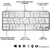 Logitech Wireless MX Keys Mini,  Bluetooth,  PALE GREY,  Rus / Eng,  920-010502