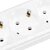Buro BU-SP3_USB_2A-W Сетевой фильтр,  3м,  6 розеток,  белый