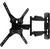 Кронштейн для телевизора Ultramounts UM 871 черный 23"-55" макс.35кг настенный поворотно-выдвижной и наклонный
