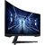 МОНИТОР 34" Samsung C34G55TWWI Black Сurved  (LED,  Wide,  3440x1440,  165Hz,  1ms,  178° / 178°,  250 cd / m,  2500:1,  +DP,  +НDMI,  )