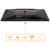МОНИТОР 27" AOC Q27G4SRU Black-Red с поворотом экрана  (IPS,  2560x1440,  320Hz,  0.5 ms,  178° / 178°,  400 cd / m,  1000:1,  +2xHDMI 2.1,  +DisplayPort 1.4)