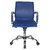 Бюрократ CH-993-Low / blue,  Кресло,  низкая спинка,  синий,  иск.кожа