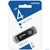 Smartbuy USB Drive 4GB Twist Black  (SB004GB2TWK)