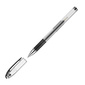 Ручка гелевая Pilot BLN-G3-38-B 0.2мм корпус пластик резин. манжета прозрачный черные чернила