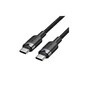 Кабель Vention USB 2.0 CM / CM - 1м. Черный 3А PD60W
