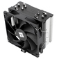 Кулер для процессора /  CPU Cooler Thermalright Burst Assassin 120 SE   (4-pin PWM,  148mm,  Al / Cu,  6x6mm,  1x120mm,  66.17CFM,  25.6dBA,  1550RPM,  S: 1851 / 1700 / 1200 / 115X,  AM5 / AM4,  silver,  black)
