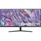 Монитор 34" SAMSUNG S34C500GAI ViewFinity S5 Black  (VA,  3440x1440,  HDMI+HDMI+DP,  5 ms,  178° / 178°,  300 cd / m,  3000:1,  100Hz)
