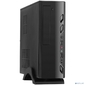 Exegate EX268695RUS Корпус MiniITX Exegate MI-208 Black,  miniITX / mATX,  <M400,  80mm>,  2*USB,  Audio
