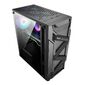Корпус ALSEYE Warrior-B Mini-ITX / Micro ATX / ATX,  USB2.0*2+HD Audio+USB3.0*1,  ";H.D.D. (3.5";)*2pcs+S.S.D (2.5";)*2pcs,  354*185*413mm";