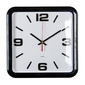 Часы настенные аналоговые Бюрократ WALLC-S90P D29см серый / белый