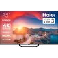 Телевизор HQLED Haier 75" DH1WVFD03RU S2 Pro Frameless черный / черный 4K Ultra HD 60Hz MEMC DVB-T DVB-T2 DVB-C DVB-C2 DVB-S2 USB WiFi Smart TV
