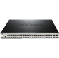 D-Link DGS-1210-52P / ME / B1A,  L2 Managed Switch with 48 10 / 100 / 1000Base-T ports and 4 1000Base-X SFP ports  (8 PoE ports 802.3af / 802.3at  (30 W),  16 PoE ports 802.3af  (15, 4 W),  PoE Budget 193 W).  16K Mac