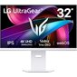 Монитор LG 31.5" UltraGear 32G810SA-W черный IPS LED 1ms 16:9 HDMI M / M матовая HAS Piv 400cd 178гр / 178гр 3840x2160 144Hz DP UHD USB 10.5кг