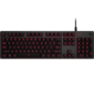 Клавиатура игровая Logitech G413 CARBON US INT'L ЛАТИНИЦА  (механическая,  красная подсветка)  (M / N: Y-U0032)