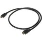 Кабель аудио-видео Buro HDMI  (m) / HDMI  (m) 1м. Позолоченные контакты черный  (BHP HDMI 2.0-1)