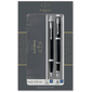 Набор ручек Parker IM Core FK221  (CW2093215) Black CT сталь нержавеющая подар.кор. ручка перьевая,  ручка шариковая