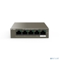 IP-COM G1105P-4-63W Коммутатор,  PoE,  5*1Gbit RJ45,  1-4PoE,  58W PoE