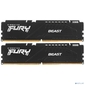 Модуль памяти Kingston 32GB U-DIMM DDR5 ,  5600МГц,  CL36  (Kit of 2) FURY Beast Black EXPO