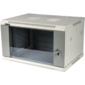 Шкаф настенный серии Pro,  12U 600x450,  стеклянная дверь