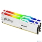 Память оперативная /  Kingston 64GB 5600MT / s DDR5 CL36 DIMM  (Kit of 2) FURY Beast White RGB EXPO