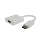 Переходник DisplayPort ->; HDMI Cablexpert A-DPM-HDMIF-002-W 20M / 19F,  белый,  пакет  (078733)
