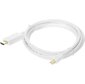 Кабель аудио-видео Buro 1.2v miniDisplayport  (m) / HDMI  (m) 2м. Позолоченные контакты белый  (BHP MDPP-HDMI-2)
