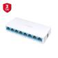 Mercusys MS108,  8-портовый 10 / 100 Мбит / с настольный коммутатор,  8 портов RJ45 10 / 100 Мбит / с,  пластиковый корпус