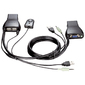 D-Link KVM-221,  2 port USB  KVM Switch with built in cables,  Audio Support