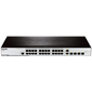 D-Link DES-3200-28,  24-Port 10 / 100Mbps + 2 Combo 1000BASE-T / SFP + 2 SFP L2 Management Switch