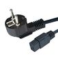 Кабель Cablexpert Кабель питания для UPC Cablexpert PC-186-C19,  1.8м,  Schuko-С19,  16А,  Сечение провода: 1, 5 мм2,  черный,  с заземлением {50}