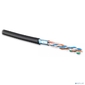 Кабель витая пара Bion BCL-F5460-381 F / UTP,  кат.5e,  4x2x0, 46 мм AWG 25,  медь,  одножильный,  PE,  для внешней прокладки,  305м,  черный