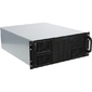 Procase Корпус 4U server case, 5x5.25+9HDD, черный, без блока питания, глубина 550мм, MB EATX 12"x13"