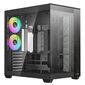 Корпус ПК без блока питания /  Case Ocypus Delta C74 BK ARGB,  Midi-Tower,  TG,  2x120mm ARGB,  2xUSB-A 3.0 + 1xUSB-C 3.1,  ATX,  mATX,  mITX Black