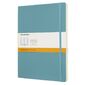 Блокнот Moleskine CLASSIC SOFT QP621B35 190х250мм 192стр. линейка мягкая обложка фиксирующая резинка голубой