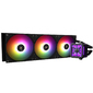 Водяное охлаждение для процессора /  Thermalright Frozen Warframe Pro 360 Black Argb  (360mm,  Black,  ARGB /  Fans: 3x120mm,  70.84CFM,  29.8dBA,  2000RPM /  Pump height 60mm,  23dBA,  3000RPM,  Rad thickness 27mm /  S: 1200,  1700,  1851,  2011,  2066,  115X,  AM4,  AM5)