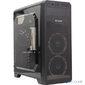 GameMax Корпус G563 без БП  (Midi Tower,  ATX,  LED,  Черн.,  Прозрач. бок. и фронт. панель,  USB 3.0)