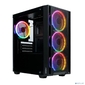 Ginzzu CL630 mATX FAN 4*12FRGB  передняя панель Сетка