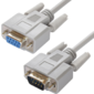Greenconnect Удлинитель 0-модемный COM RS-232 5 m GCR-DB903-5m 9M AM  /  9F AF,  пакет