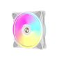 Вентилятор в корпус Alseye HALO PRO W FAN 120mm,  hydraulic, 800~2100rpm,  max 51.87CFM,  max 26dBA,  ARGB. PWM,  White,  RTL
