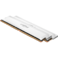 Оперативная память Crucial Pro Gaming by Micron  DDR5-6400   64GB Kit  (2x32GB)  UDIMM CL40 White 1.35V,  1 Year Warrаnty