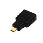 Адаптер Greenconnect micro-HDMI  (Тип D) 19M [штекер] /  HDMI  (Тип А) 19F [гнездо]