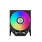 Кулер для процессора /  CPU Cooler PCCooler RT500 Digital ARGB BK  (240W,  4-pin PWM,  LED temp.,  152mm,  Al / Cu,  5x6mm,  ARGB,  1x120mm,  73.32CFM,  34.9dBA,  2200RPM,  S: 1851 / 1700 / 1200 / 115X,  AM5 / AM4,  black)