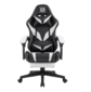 Игровое кресло Aspect  Чер / Белый, класс 4, PU, подножка DEFENDER