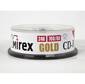 Диск CD-R Mirex 700 Mb,  24х,  Gold,  Cake Box  (25),   (25 / 300)