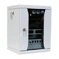 Шкаф настенный ЦМО 10" ШРН-12.255-10 12U 320x305мм пер.дв.стекл съемные бок.пан. серый